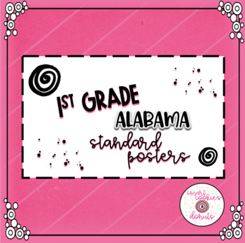 Preview of 1st-First Grade Standard Posters-All Subjects Included {Alabama}