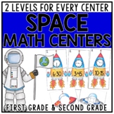 1st Grade & 2nd Grade Math Centers | Differentiated