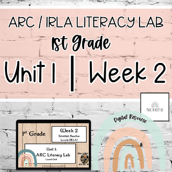 Preview of 1st Grade ARC Literacy Lab | Unit 1 | Week 2