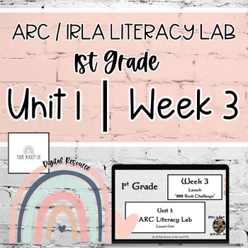 Preview of 1st Grade ARC Literacy Lab | Unit 1 | Week 3