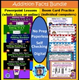 1st Grade Addition Facts Bundle - 6 Powerpoint Lessons & 6