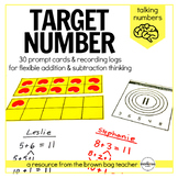 1st Grade Addition & Subtraction (Target Number): Number T