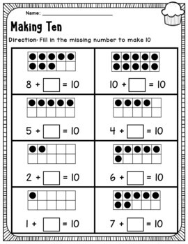 1st Grade Addition and Subtraction 75 worksheets by Miss Kindergarten Fun