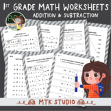 1st Grade Addition and Subtraction Worksheets