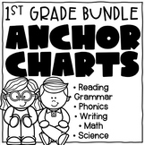 1st Grade Anchor Chart Templates BUNDLE
