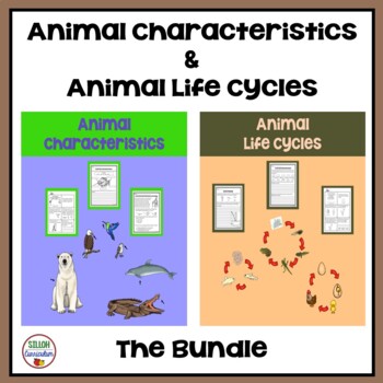 1st Grade: Animal Features and Life Cycles Bundle by Silloh Curriculum