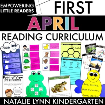 Preview of 1st Grade April Interactive Read Aloud Lessons | Empowering Little Readers