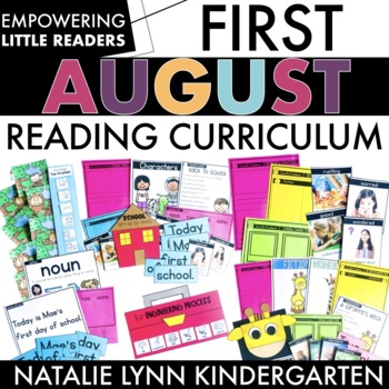 Preview of 1st Grade August Read Aloud Lessons & Activities | Empowering Little Readers