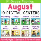 1st Grade Back to School Digital Phonics Centers | Google 