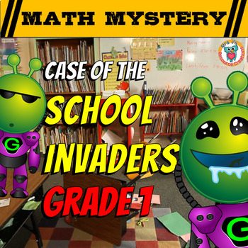 Preview of 1st Grade Beginning of the Year Math Game - Back to School Math Mystery