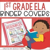 1st Grade Binder Covers for ELA Standards