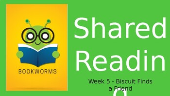 Preview of 1st Grade Bookworms Week 5 - Biscuit Finds a Friend