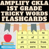 1st Grade CKLA Amplify Tricky Words Flashcards FREEBIE