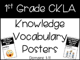 1st Grade - CKLA Knowledge - Vocabulary Posters