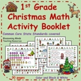 1st Grade Christmas Math Activity Booklet