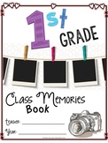 First Grade Memory Book