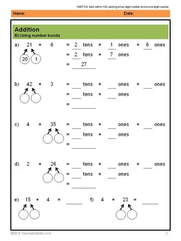 1st grade common core addition and subtraction using