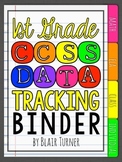 1st Grade Common Core Data Tracking Binder {EDITABLE!}