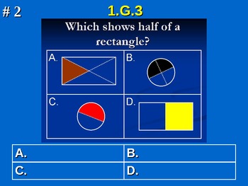 Preview of 1st Grade Common Core Math 1 G.3 Reason With Shapes And Their Attributes 1.G.3