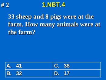 Preview of 1st Grade Common Core Math 1 NBT.4 Add Within 100 Word Problems 1.NBT.4