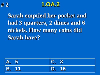 Preview of 1st Grade Common Core Math 1 OA.2 Addition Of Three Numbers Word Problems 1.OA.2