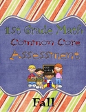 1st Grade Common Core Math Assessment