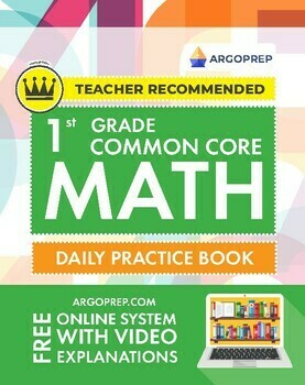 Preview of 1st Grade Daily Practice Math Workbook: (152 pages eBook + video explanations)