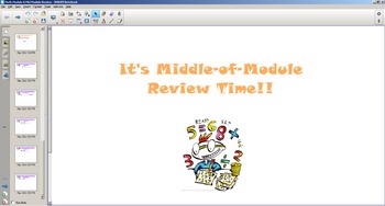 Preview of 1st Grade Common Core Math Mid-Module 6 Review