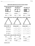 1st Grade Common Core Math Worksheets Determine the Unknow