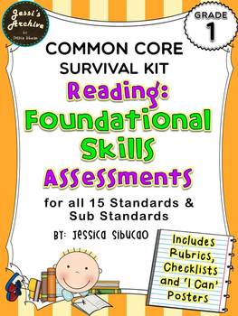 Preview of Common Core Reading Foundational Skills 1st Grade