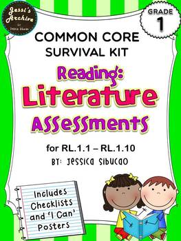 Preview of Common Core Reading Literature 1st Grade