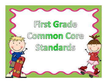 Preview of 1st Grade Common Core Standards