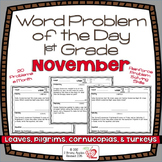 Word Problems 1st Grade, November, Spiral Review, Distance