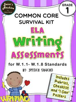 Preview of Common Core Writing 1st Grade