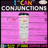 1st Grade Grammar Game | Conjunctions