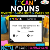 1st Grade DIGITAL Grammar Game | Nouns | Distance Learning
