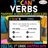 1st Grade DIGITAL Grammar Game | Verb Tense | Distance Learning