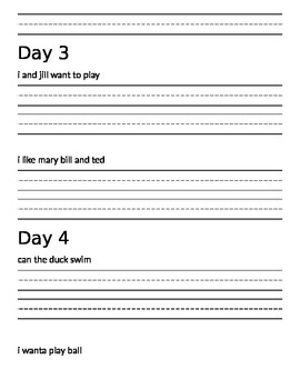 Preview of 1st Grade DOL Workbook (100 Days)