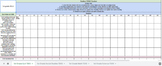 1st Grade Data Tracking Form