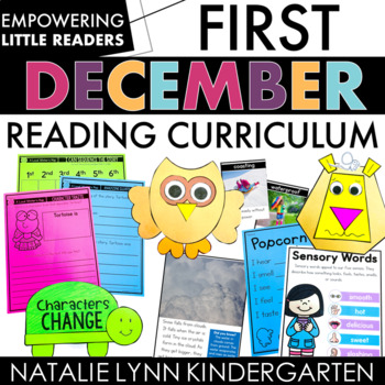 Preview of 1st Grade December Interactive Read Aloud Lessons