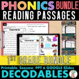 1st Grade Decodable Reader Passages Science of Reading Pho