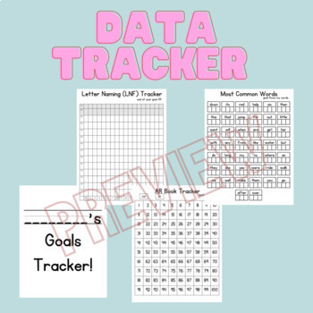 Preview of 1st Grade Dibels and Data Tracker