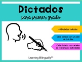 1st Grade Dictados Pack in Spanish