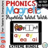 1st Grade Digital Science of Reading Word Work Phonics Gam