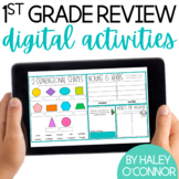 1st Grade Digital Review {Review for Distance Learning}