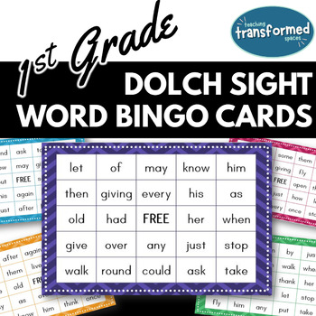 1st grade sight word bingo