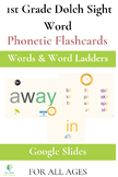 1st Grade Dolch Sightwords Flashcards Google:Phonics Cues/