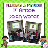 Dolch 1st Grade Sight Words Fluency & Fitness® Brain Breaks