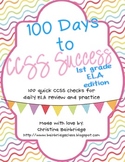 1st Grade ELA- 100 Days to CCSS Success- Daily Review