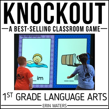 Preview of 1st Grade ELA Review - 1st Grade Review Games - End of the Year Knockout